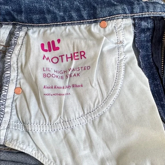 nwt mother lil bookie sneak high waist bootcut - Picture 5 of 11